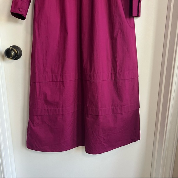 Monica Smocked Waist Peasant CottageCore Prairie Boho Cotton Maxi Dress, Size XS - Picture 11 of 11